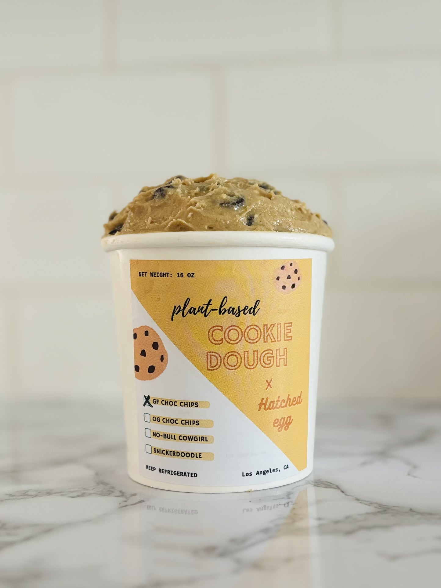 INITIAL-D Gluten-Free Choc Chip Cookie Dough